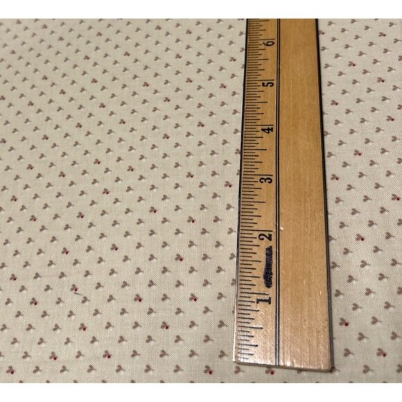 Butter Churn Basics Cream & Red Cotton Fabric 28" x 44" by Kim Diehl for Henry G - Picture 3 of 6